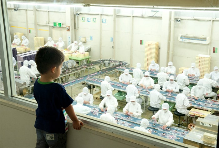 梗信玄餅工場テーマパーク