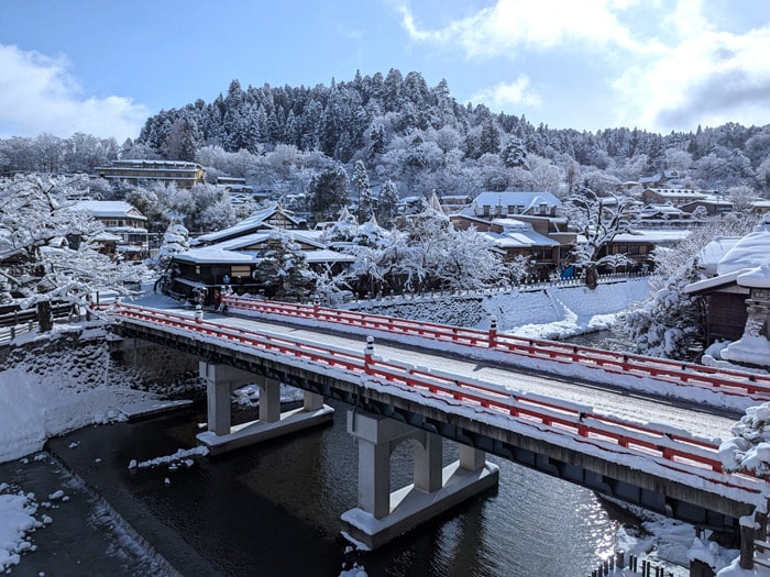 冬の飛騨高山 古い町並
