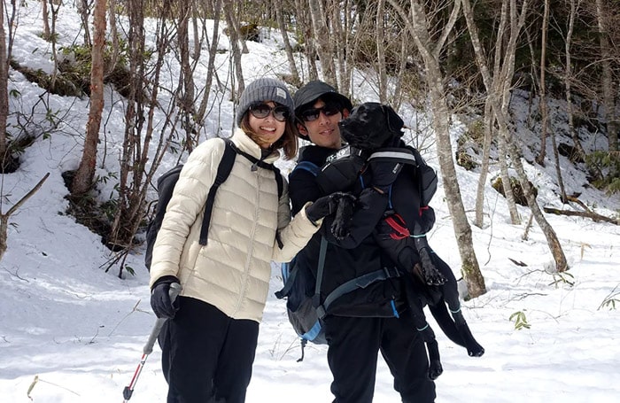 愛犬と楽しむ清里ウインターハイキング