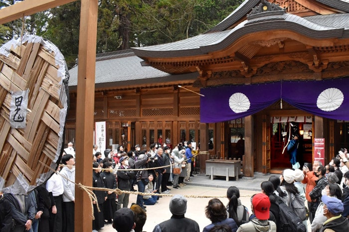 穗髙神社　奉射祭