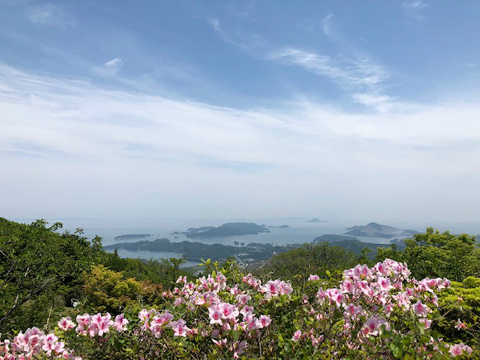 朝熊山頂展望台